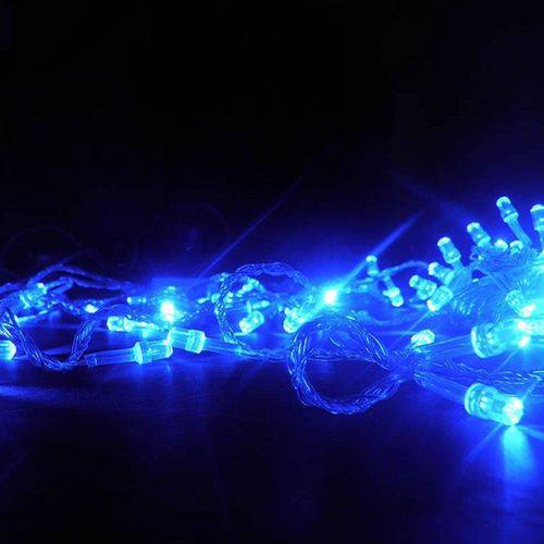 Pisca Pisca 100 LEDs 10m 4 Fases Fio Transparente Imagem 5